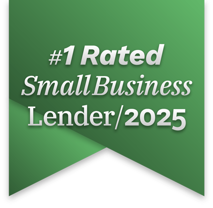 #1 Rated Small Business Lender for 2025 Award