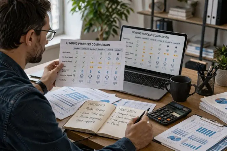 Comparing the Lending Process of Top Online Business Loan Providers