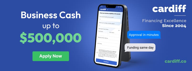 Cardiff small business loan up to 0K, fast approval, same-day funding.